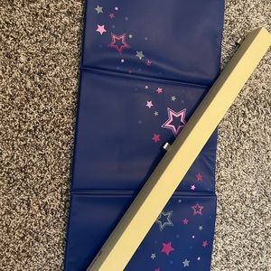 American girl doll gymnastics beam only
